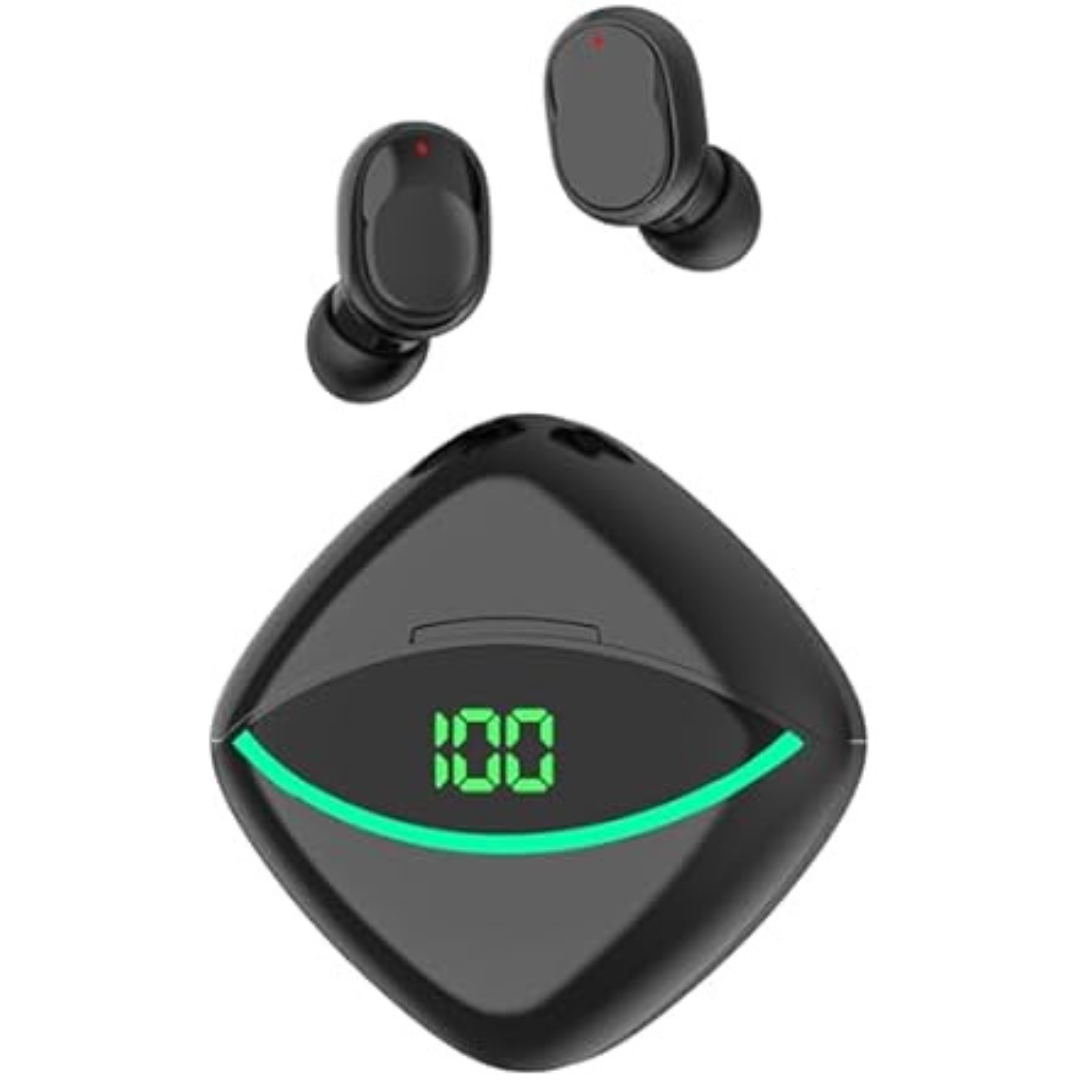 In-Ear Stereo Sound Bluetooth Earbuds with Diamond Charging Case