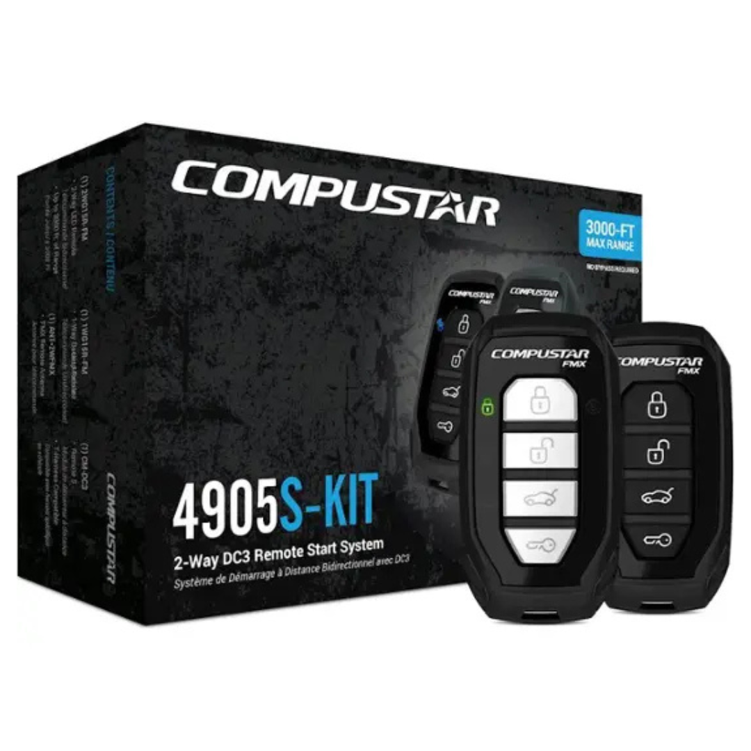 CompuStar CS4905S-KIT 2-Way Remote Start System with Free Installation