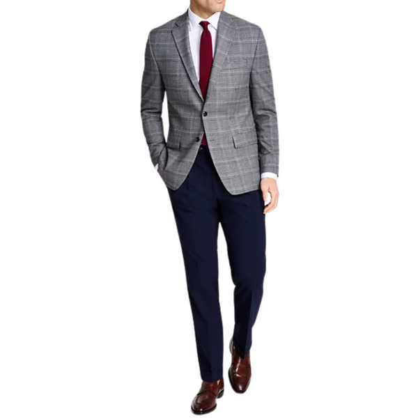 Michael Kors Men's Classic-Fit Stretch Plaid Sport Coat