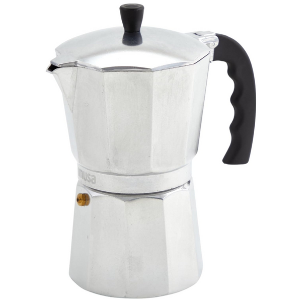 3-Cup Aluminum Espresso Moka Pot Stovetop Coffeemaker