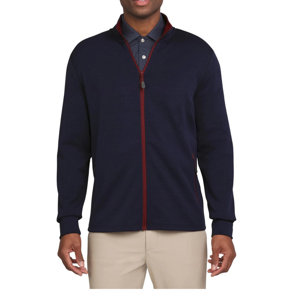 Chaps Golf Men's & Big Men's Performance Fleece Full-Zip Jacket