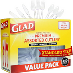 240-Piece Glad Premium Assorted Plastic Cutlery