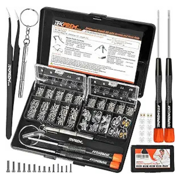 Magnetic Eyeglass Repair Tool Kit With Eyeglass Screws