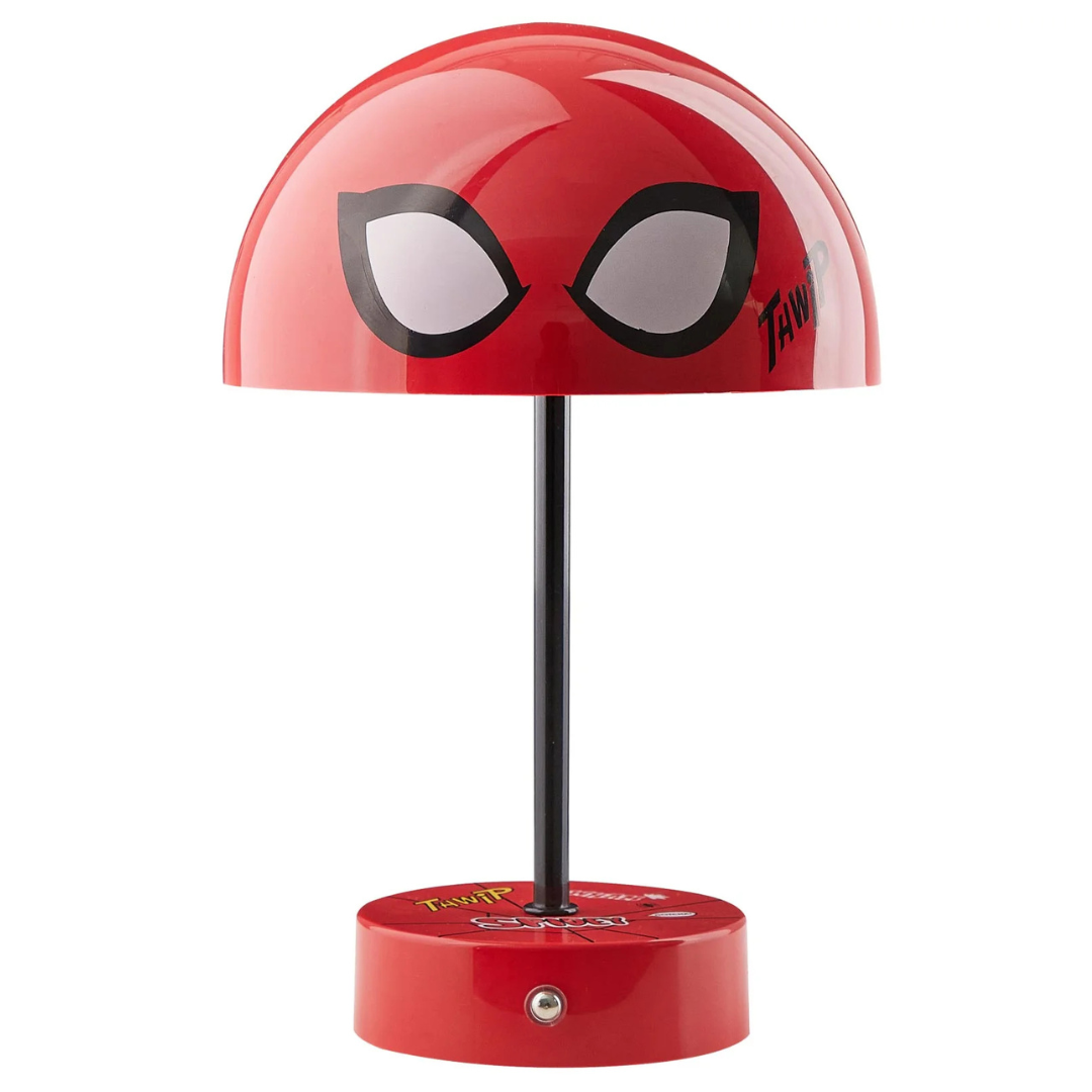 Marvel Spiderman 12.2" Mushroom Table Lamp