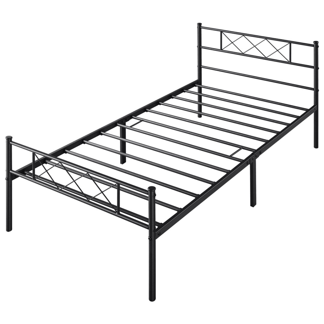 Renwick Journee x-Design Metal Platform Twin Bed (Black)