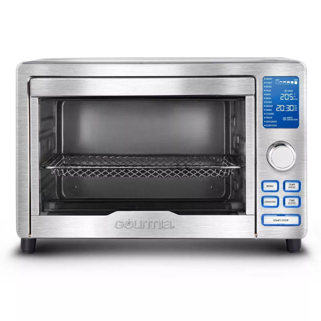 Gourmia Digital 1700W Stainless Steel Toaster Oven Air Fryer (GTF7900)