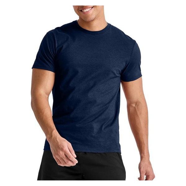 Hanes Men's Originals Lightweight Crewneck T-Shirts, Tri-Blend Tee