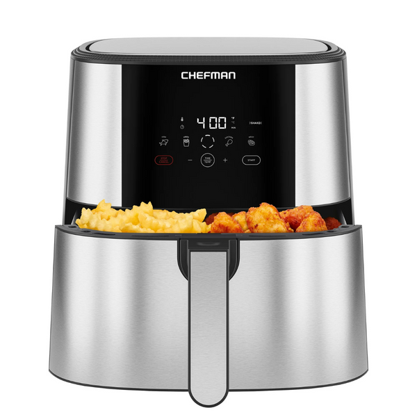 Chefman TurboFry 2 In 1 Max XL 8 Qt Air Fryer