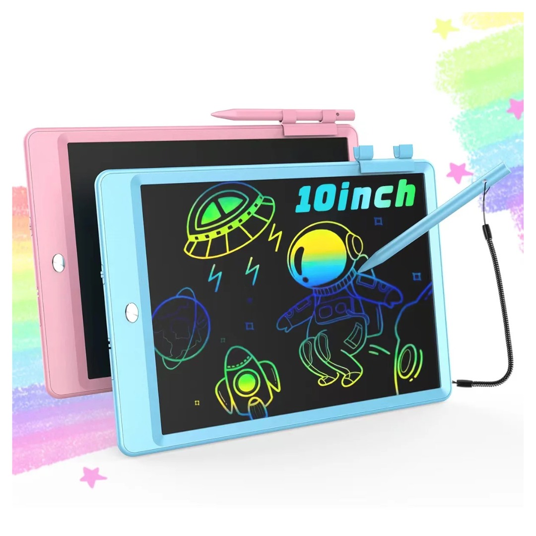 Xueyu 10" LCD Colorful Doodle Board Drawing Pad Tablet