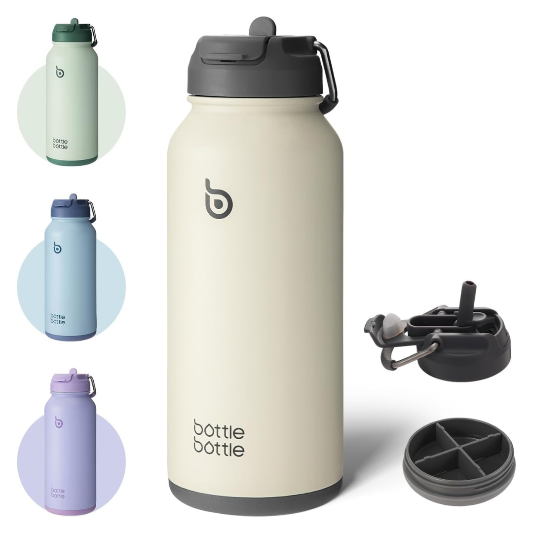 BOTTLE BOTTLE 32oz Insulated Sport Water Bottle (2 Colors)