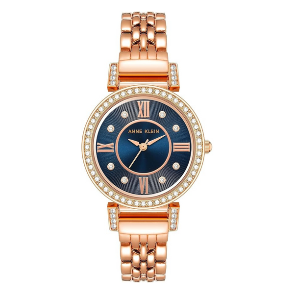 Anne Klein Women's Premium Crystal Accented Bracelet Watch