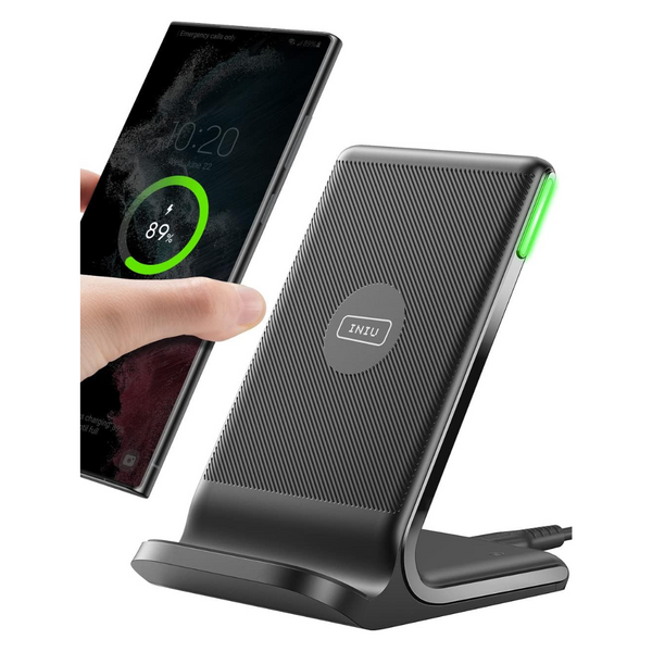 15W Qi-Certified Wireless Charger With Sleep-Friendly Adaptive Light