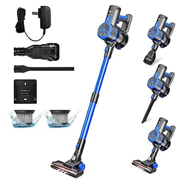 Eioeir E20 Pro 4-in-1 Lightweight Cordless Stick Vacuum Cleaner