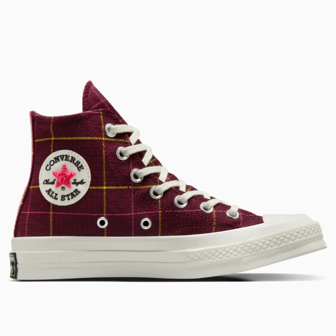 Converse Women's Chuck 70 Plaid High Top Shoes (Various)