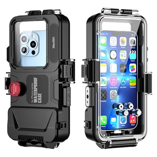 98ft Waterproof Protective iPhone Series Diving Case With Lanyard