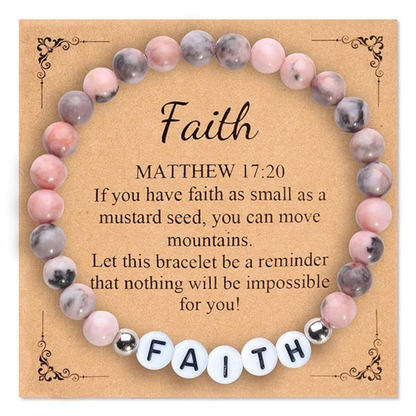 WWJD Serenity Prayer Christian Religious Cross Bracelet