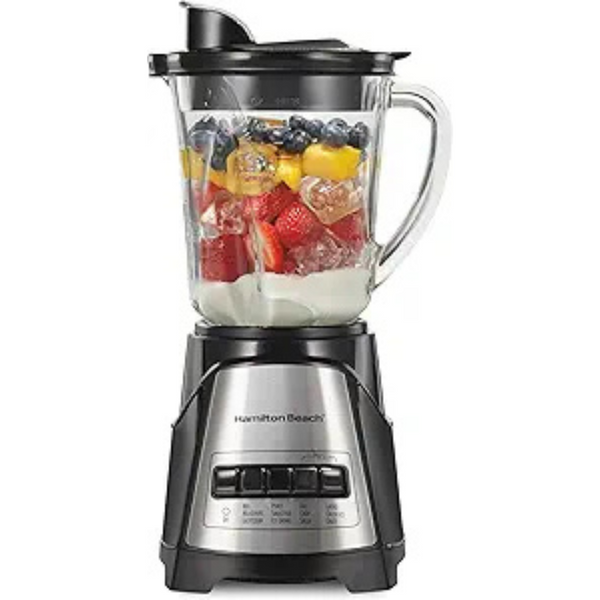 Hamilton Beach Power Elite Wave Action Blender With 40oz Glass Jar