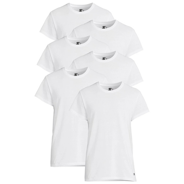 6-Pack Starter Men's Crewneck Tee