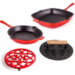 BergHOFF Neo 4 Piece Enameled Cast Iron Cookware Set + $39 Kohls Rewards