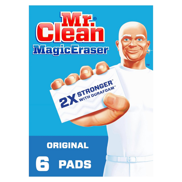 6-Count Mr. Clean Magic Eraser Original Cleaning Pads With Durafoam