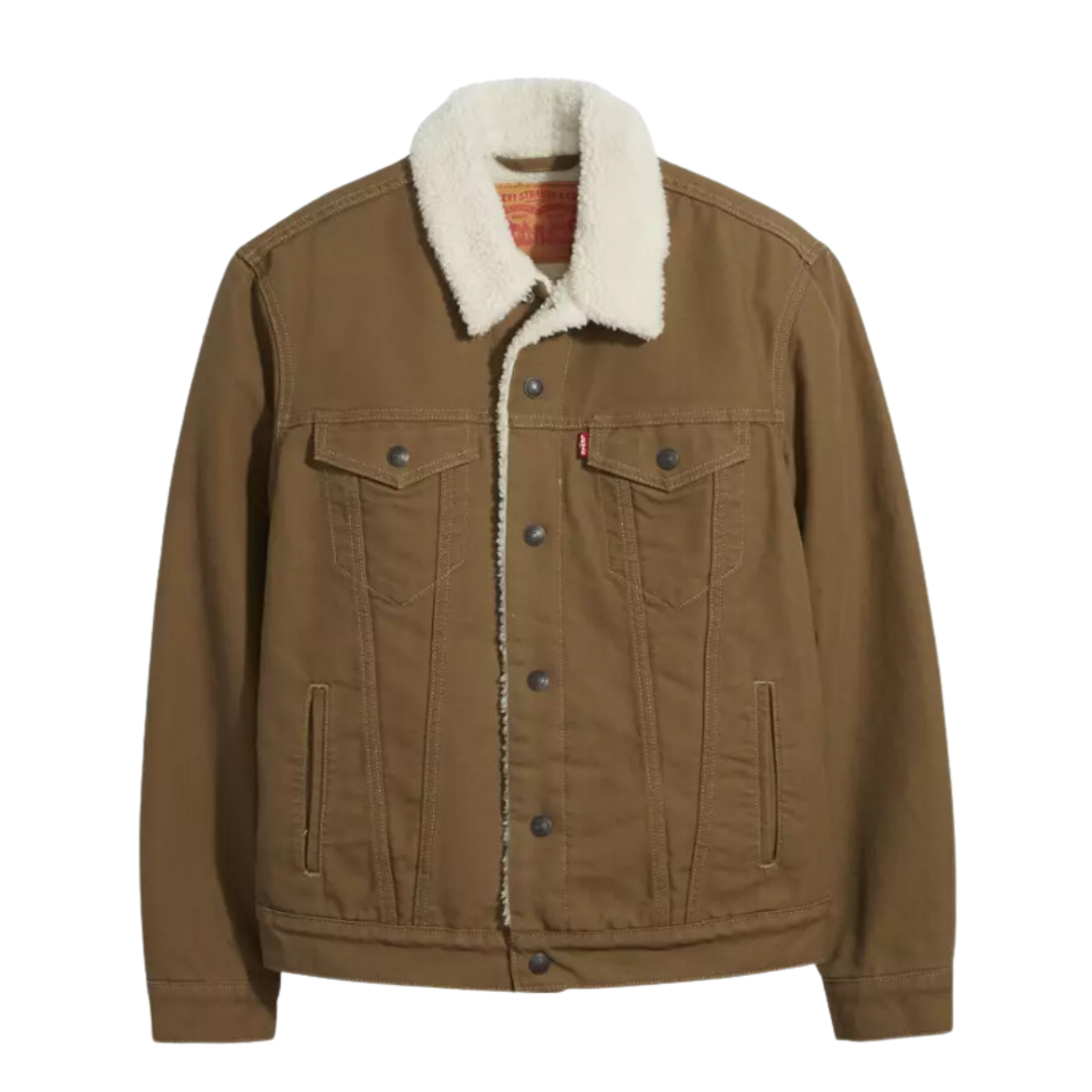 Levi's Men's Canvas Type III Sherpa Trucker Jacket