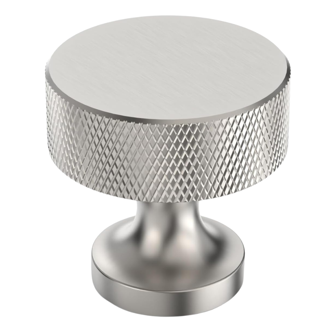 10 Pack 1-1/5"(30mm) Brushed Nickel Cabinet Knobs