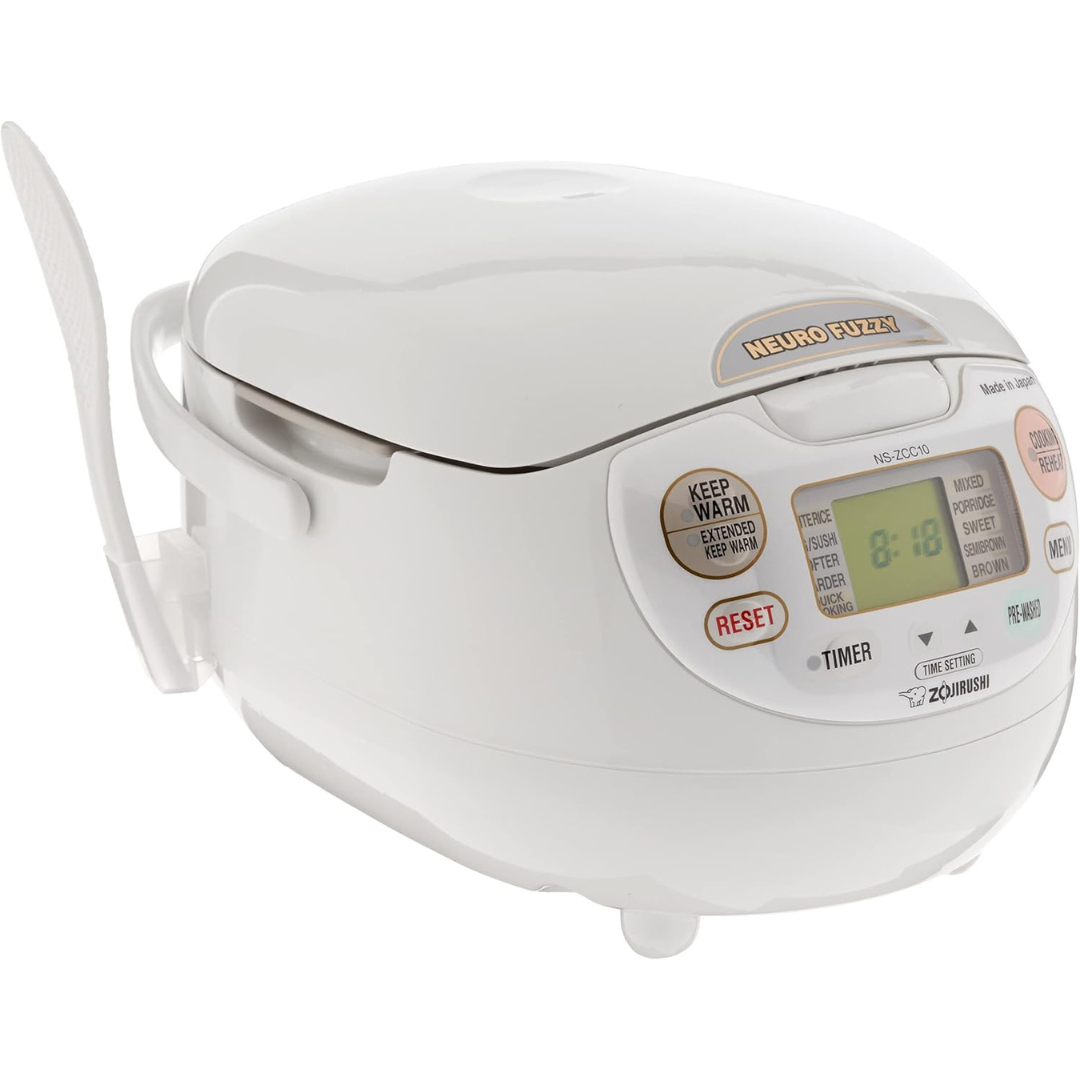 Zojirushi 5.5 Cup 1.0-Liter Neuro Fuzzy Rice Cooker & Warmer