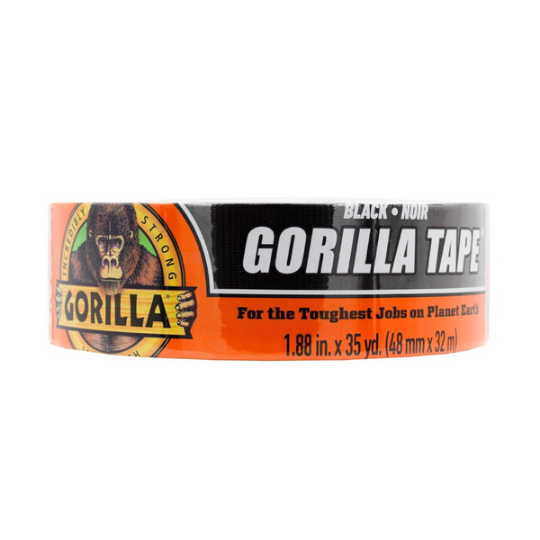 Gorilla Black Duct Tape (1.88" x 35 yd)