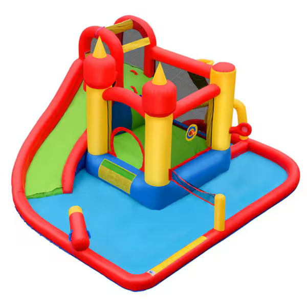 Inflatable Water Slide Jumping Bounce House Bouncy Splash Park