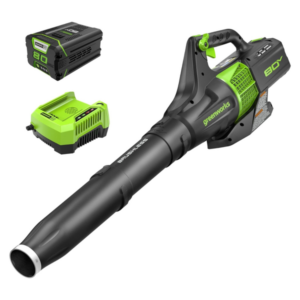 Greenworks 80 Volt 730 CFM Blower With 2.5Ah Battery & Charger Included