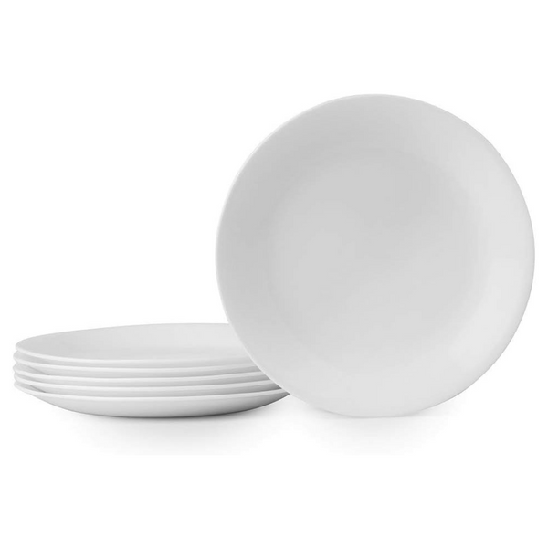 6-Piece Corelle Vitrelle 8-1/2 Inch Salad Plates Set