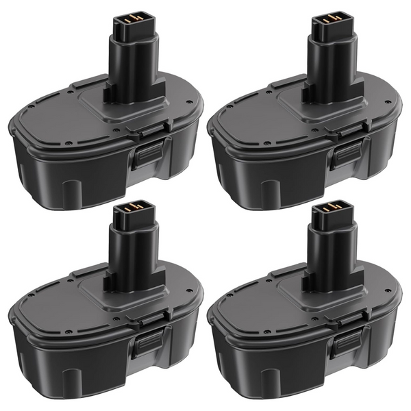 4-Pack 4.5Ah 18V Ni-Mh Replacement For Dewalt 18V Battery