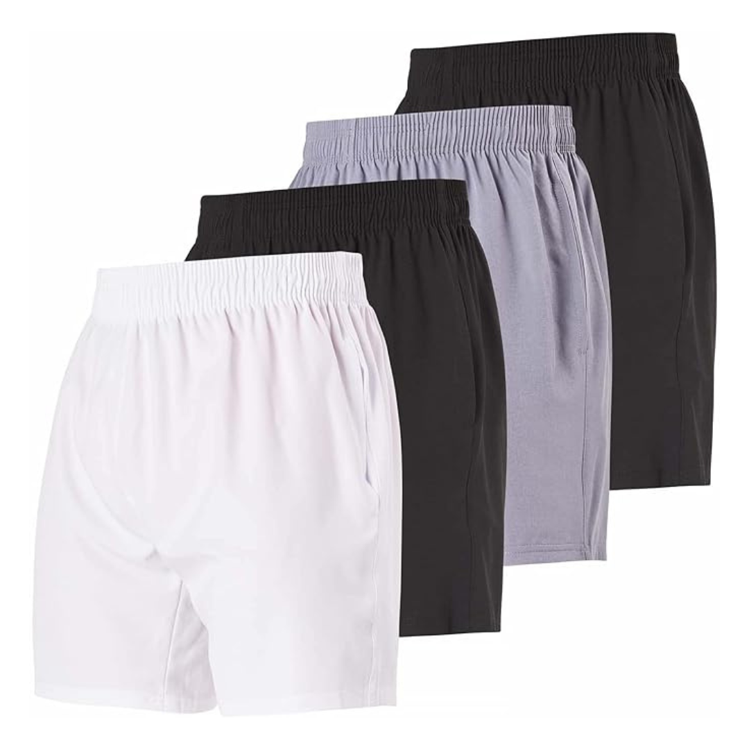 4-Pack Ultra Performance Men's Athletic Workout Gym Shorts