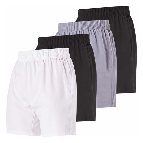 4-Pack Ultra Performance Men's Athletic Workout Gym Shorts