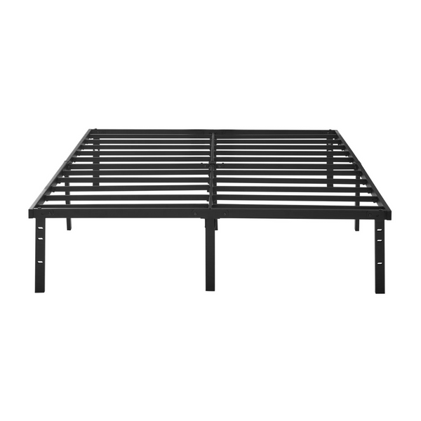 Mainstays 14" Heavy Duty Steel Slat Queen Platform Bed Frame