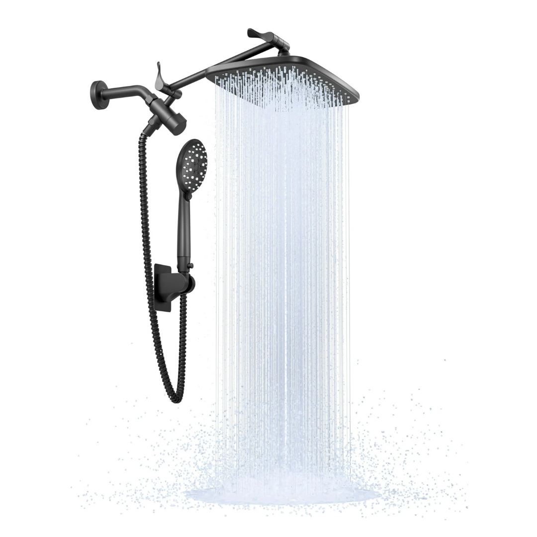 Ophanie 5-Setting 12" High Pressure Shower Head (2 Colors)