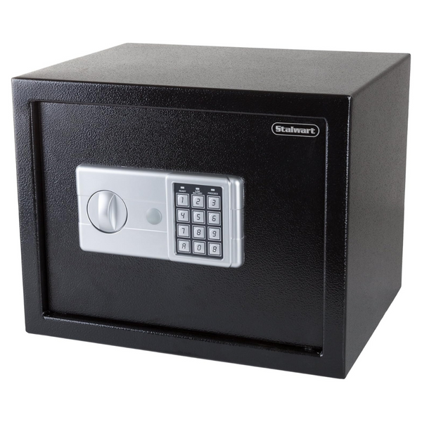 Stalwart 1.08-cu ft Safe Box With Electronic Lock