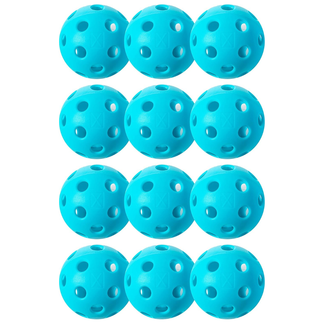 12-Pack Franklin Sports X-26 Indoor Pickleballs (Blue)