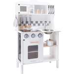 New Classic Toys Wooden Pretend Kitchen with Sound