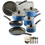 24-Piece Farberware Nonstick Cookware Pots & Pans Set (2 color options)