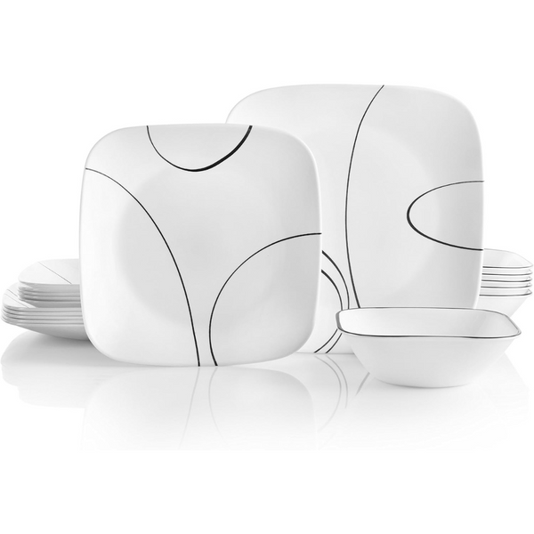 Amazon Elevate Dining with Corelle Plates and Dinnerware Sets on Sale