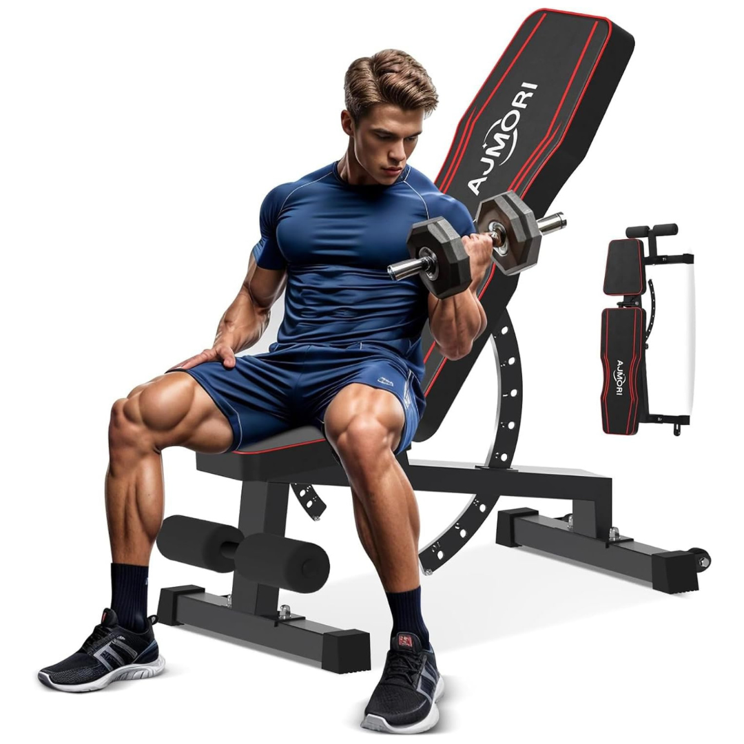 Adjustable Full-Body Workout Weight Bench