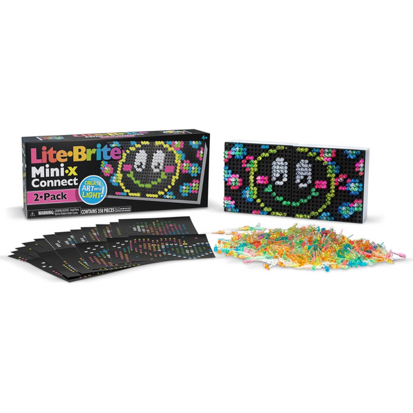 2-Pack Lite Brite Mini-X Connect