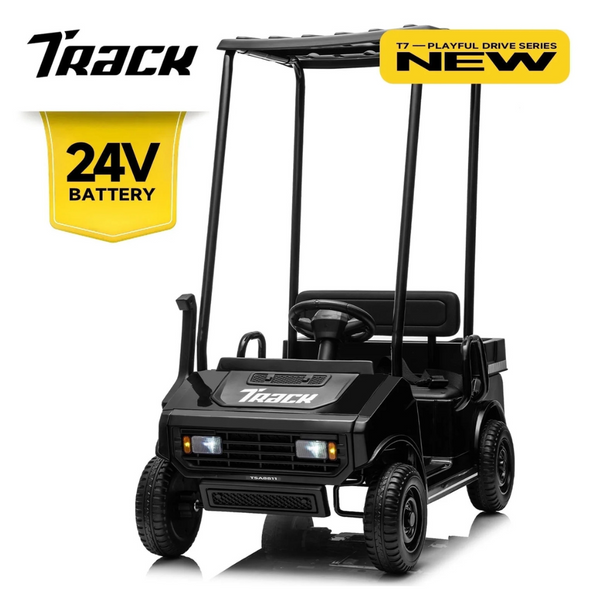 Track 7 24V Electric Ride On Golf Cart With Remote Control (5 Colors)