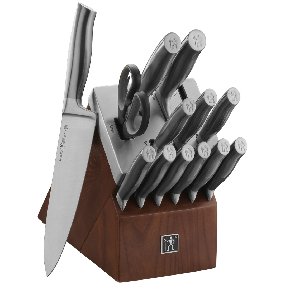 14-Piece Henckels Graphite Self-Sharpening Block Set