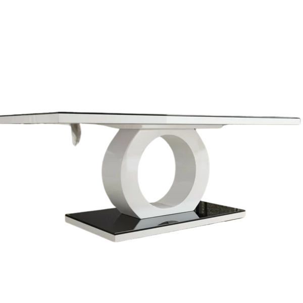 Home Scottsmoor Modern Halo High Gloss Statement Luxury Coffee Table