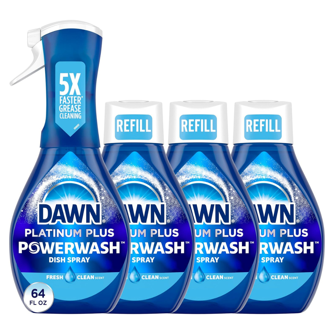 Dawn Platinum Powerwash Dish Soap Spray With 3 Refills