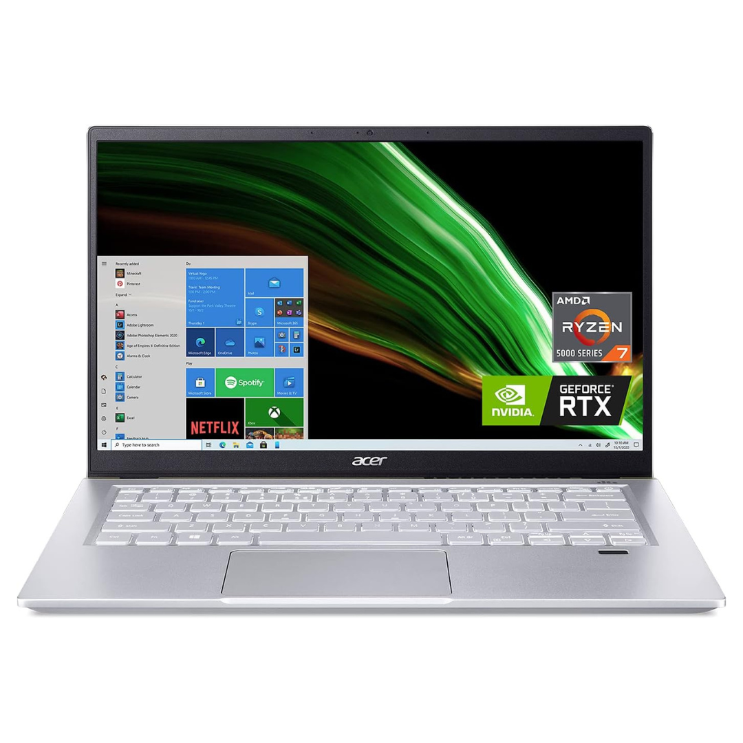 Acer Swift X 14" Laptop (8 Core Ryzen 7/16GB RAM/512GB/4GB RTX 3050Ti)