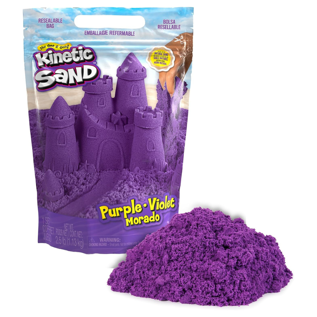 Kinetic Sand, 2.5lbs Purple Play Sand