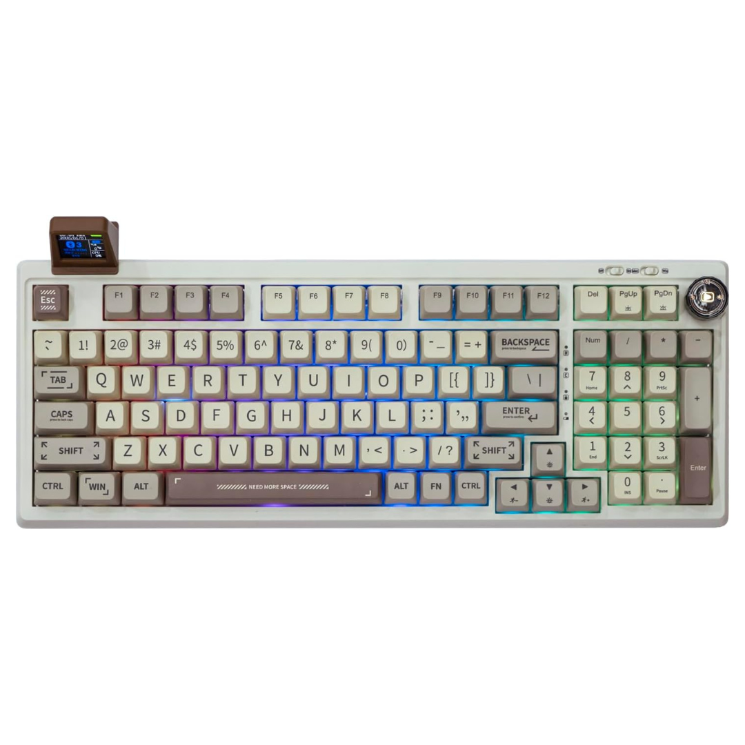 Epomaker RT100 Mechanical Retro Gaming Keyboard